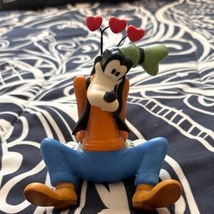 Disney Goofy Figurine with Green Hat and Blue Pants porcelain